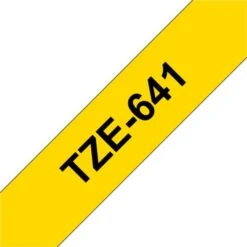 TZE-641 LAMINATED TAPE 18MM 8M BLACK ON YELL OW 7 TZE-641 LAMINATED TAPE 18MM 8M BLACK ON YELL OW -tienda EPSON TZE641 pic 3