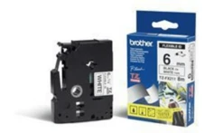 BROTHER CINTA LAMINADA BLANCO NEGRO FLEXIBLE