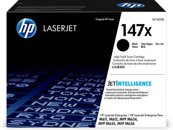 HP 147X BLACK LASERJET TONER CARTRID GE 1 HP 147X BLACK LASERJET TONER CARTRID GE