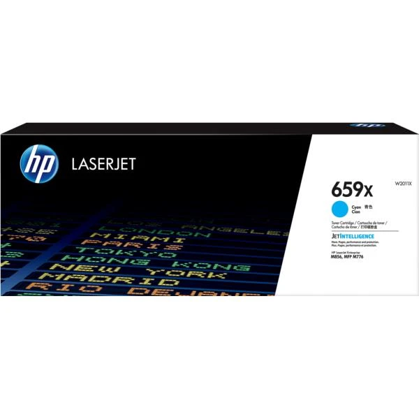 HP 659X HIGH YIELD CYAN ORG LASERJET TONER CARTRID GE 2 HP 659X HIGH YIELD CYAN ORG LASERJET TONER CARTRID GE - Imagen 2